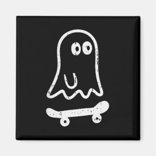 Imã Ghost Skateboard Halloween Costume Skateboard B