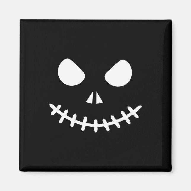 Imã Ghost Skeleton Halloween (Frente)