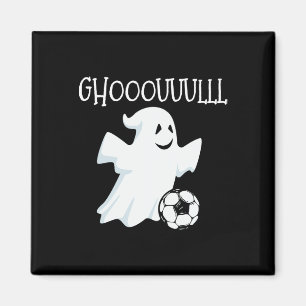 Imã Ghost Soccer Halloween