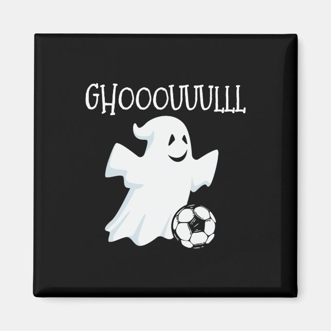 Imã Ghost Soccer Halloween (Frente)