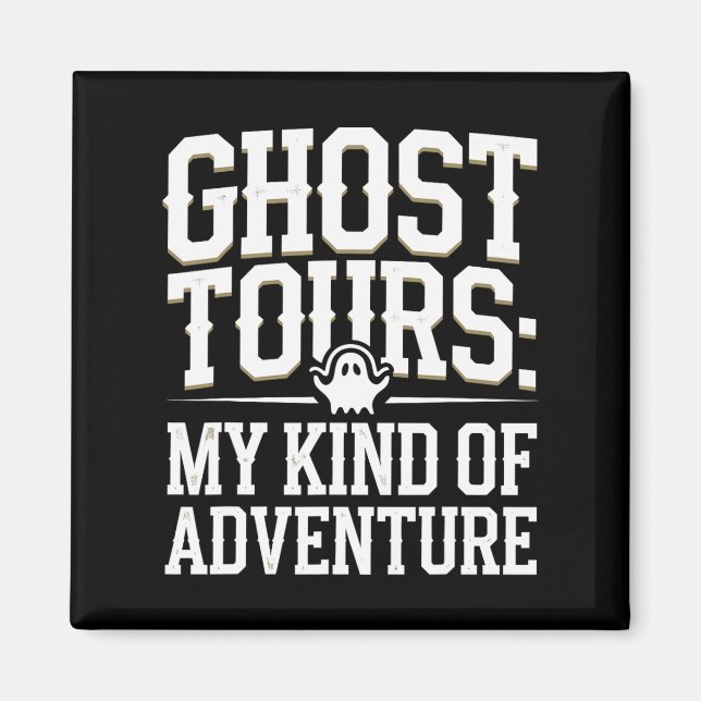 Imã Ghost Tour Paranormal Investigation Spooky Adventu (Frente)