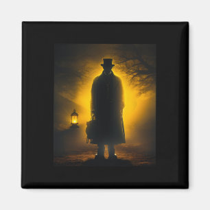 Imã Ghost Vintage Gothic Men Inglaterra Mistério Britâ