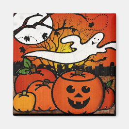 Imã Ghostie Whimsical Halloween