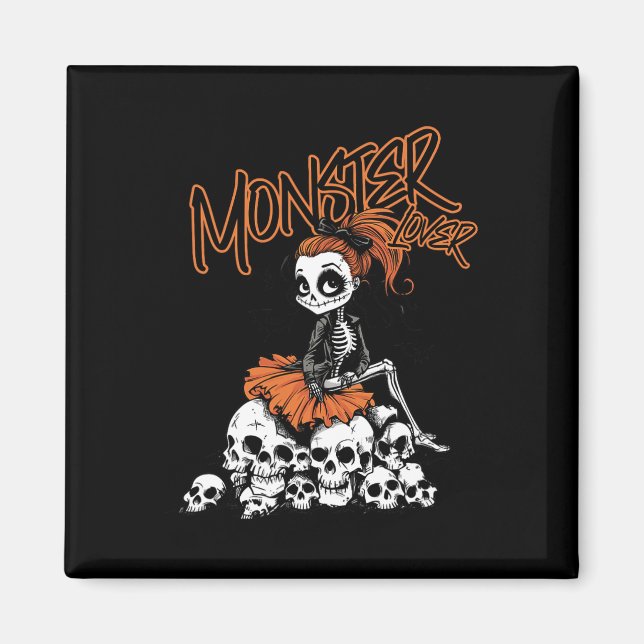Imã Ghoul Cute Vintage 1 (Frente)