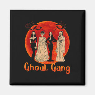Imã Ghoul Gang Horror Gótico Queens Halloween Noiva Di