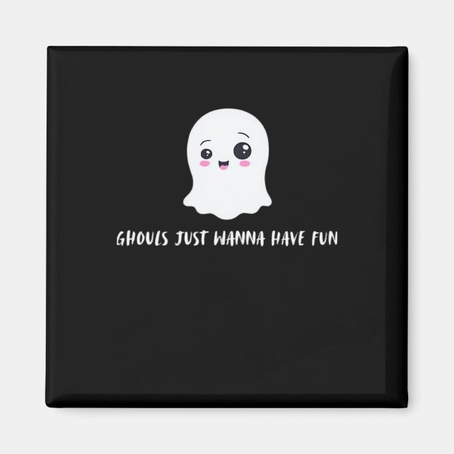 Imã Ghouls Só Quer Divertir-Se No Belo Outono (Frente)