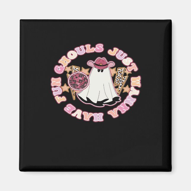 Imã Ghouls Só Quer Se Divertir (Hallowee De Estilo Oci (Frente)