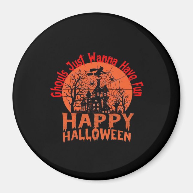Imã Ghouls Só Quer Se Divertir - Hallowee Ghoul-Tástic (Frente)