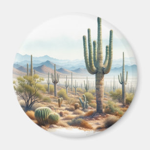 Imã Giant Cactos do Parque Nacional de Saguaro