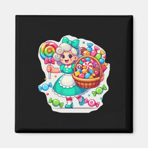 Imã Giant Candy Land Game Crew Candy Land Costumes Adu