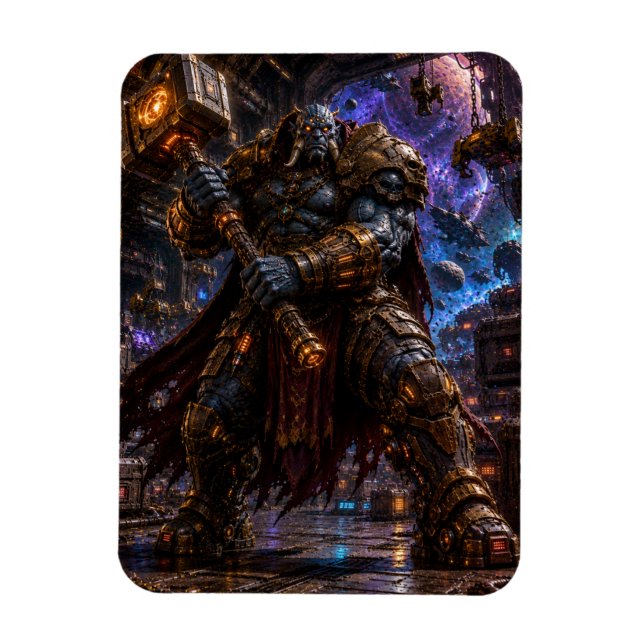 Ímã Giant Space Pirate — Hammer Warrior (Vertical)