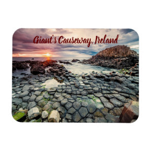 Ímã Giant's Causeway Ireland stylized