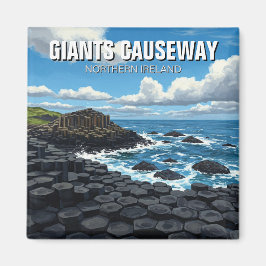 Imã Giants Causeway Norte Irlanda Viagem