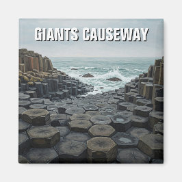 Imã Giants Causeway Norte Irlanda Viagem Sunset
