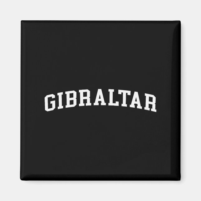 Imã Gibraltar  (Frente)