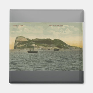 Imã Gibraltar Rock From Bay, Vintage