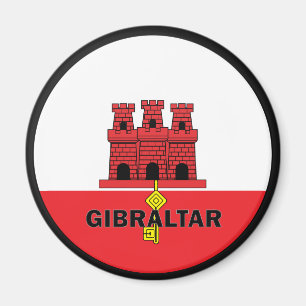 Imã Gibraltar Roundquality Flag