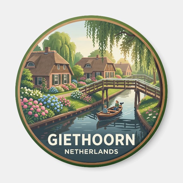 Imã Giethoorn Países Baixos (Frente)