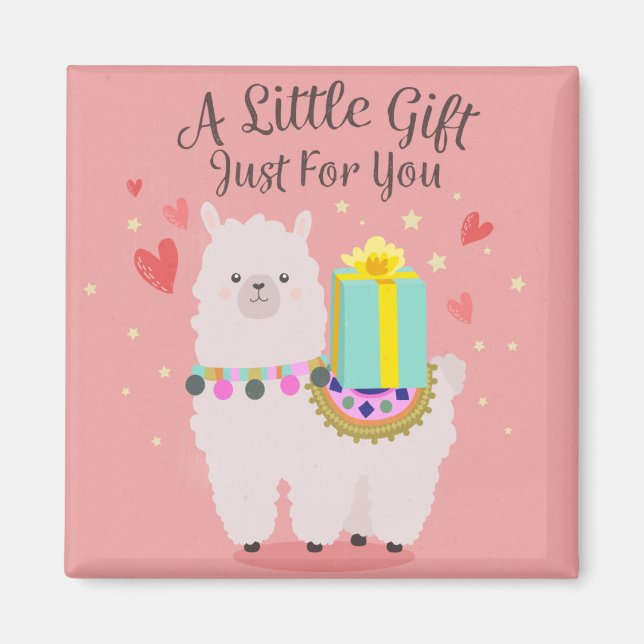 Imã Gift Llama (Frente)
