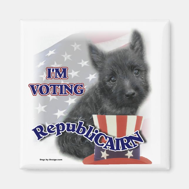 Imã Gifts de Cairn Terrier (Frente)