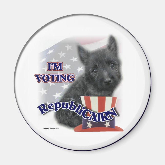 Imã Gifts de Cairn Terrier (Frente)