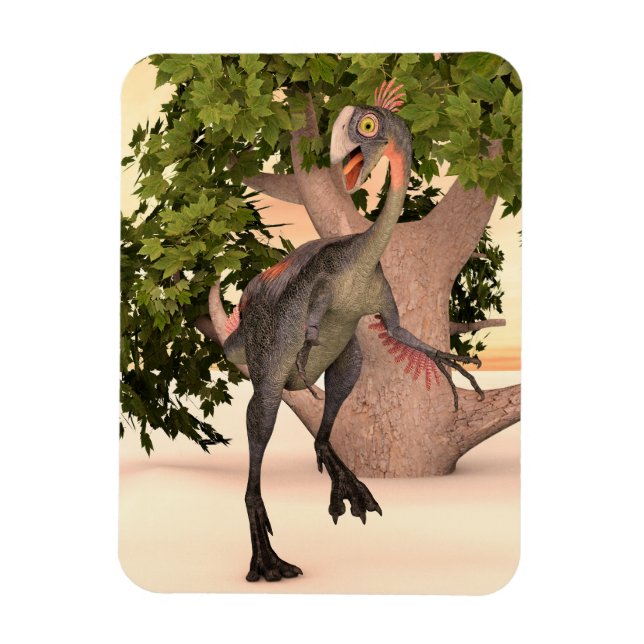 Ímã Gigantoraptor Forest Guardian (Vertical)
