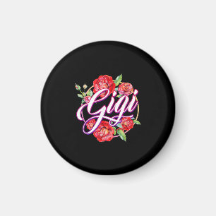 Imã Gigi floral Mulheres Gigi Avó Dia das Mães