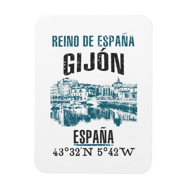 Ímã Gijón (Vertical)