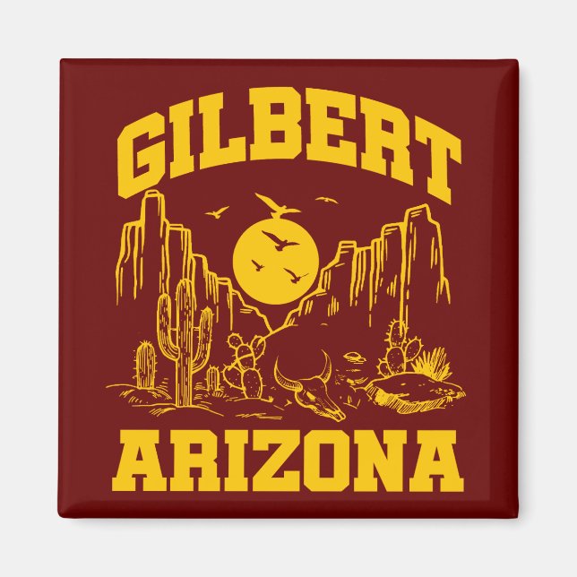 Imã Gilbert, Arizona (Frente)