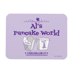Ímã Gilmore Girls   Al's Pancake World