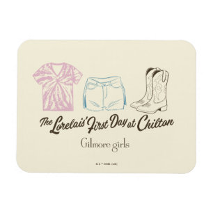 Ímã Gilmore Girls Lorelai Chilton Outfit Design