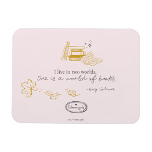 Ímã Gilmore Girls Rory Book Cote Design