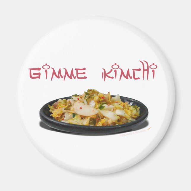 Imã Gimme Kimchi Kimchi Lovers (Frente)