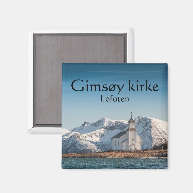 Imã Gimsoy Church Lofoten (Front/Back)