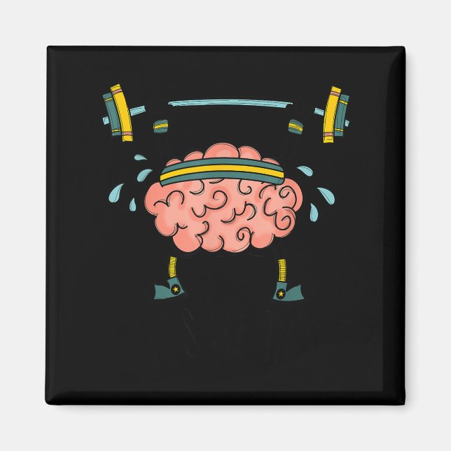 Imã Ginásio Cerebral Aprendizado Cerebral Professor Va (Frente)
