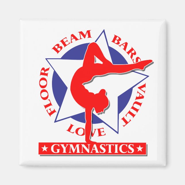 Imã Ginastas, ginástica (Frente)