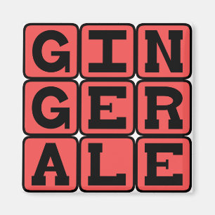 Imã Ginger Ale, Medicamento De Estômago Preocupado