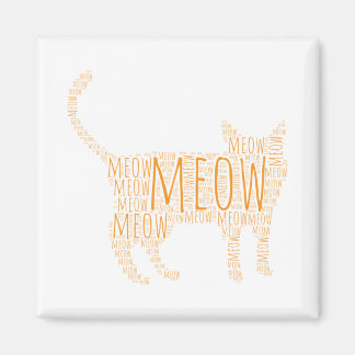 Imã Ginger Cat MEOW