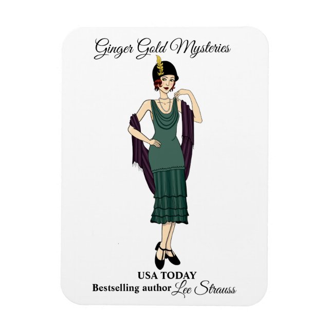 Ímã Ginger Gold Magnet (Vertical)