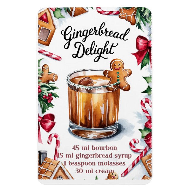 Ímã Gingerbird Delight (Vertical)