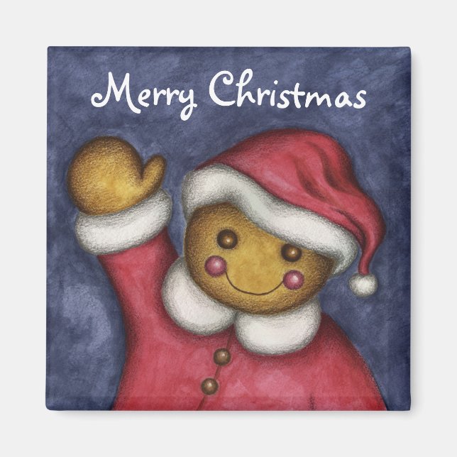 Imã Gingerbird Magnet (Frente)