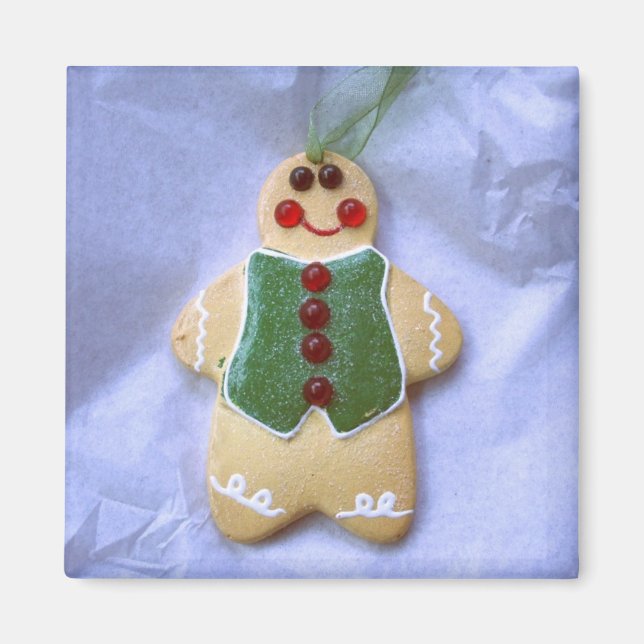 Imã Gingerbird Man (Frente)