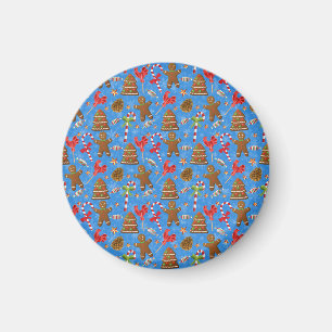 Imã Gingercake Man, Candy and Lollipop