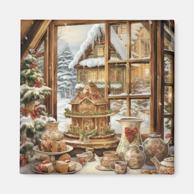 Imã Gingercake Treats Janela 1 (Frente)