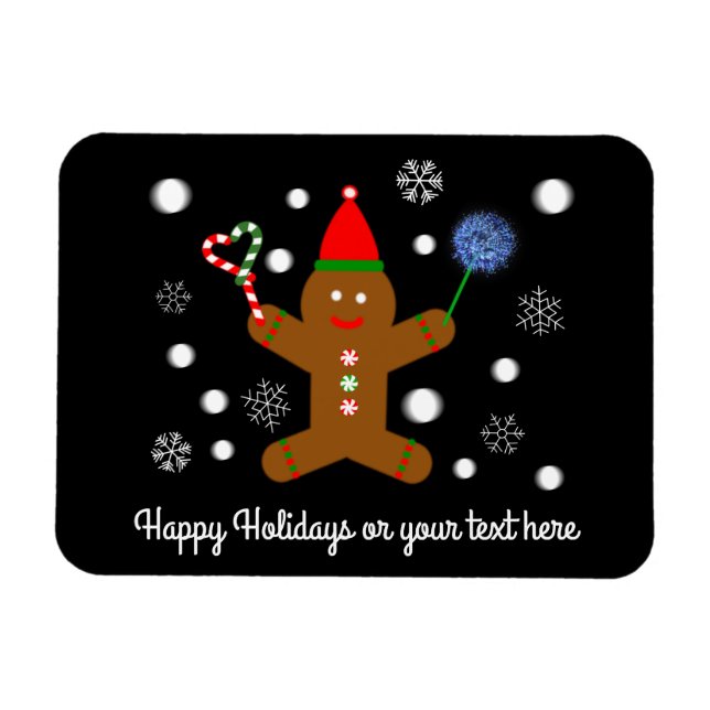 Ímã Gingerpão Homem 2 Íman (Horizontal)