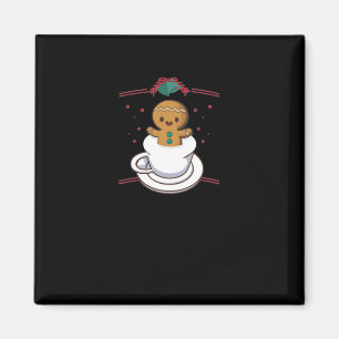 Imã Gingerpão Kawaii Natal