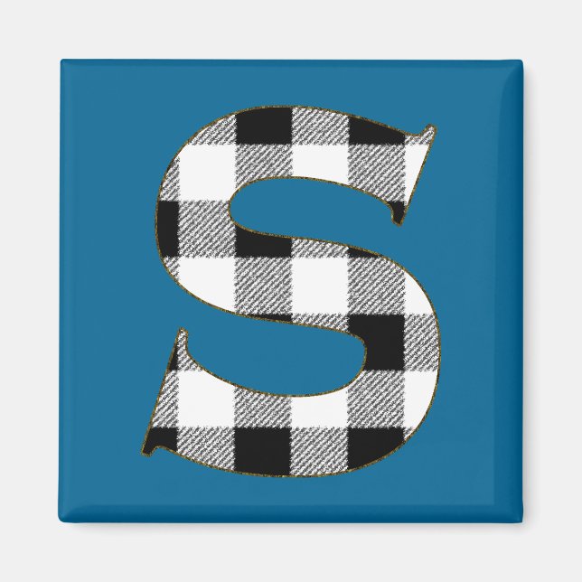 Imã Gingham Check S (Frente)