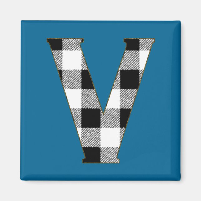 Imã Gingham Check V (Frente)