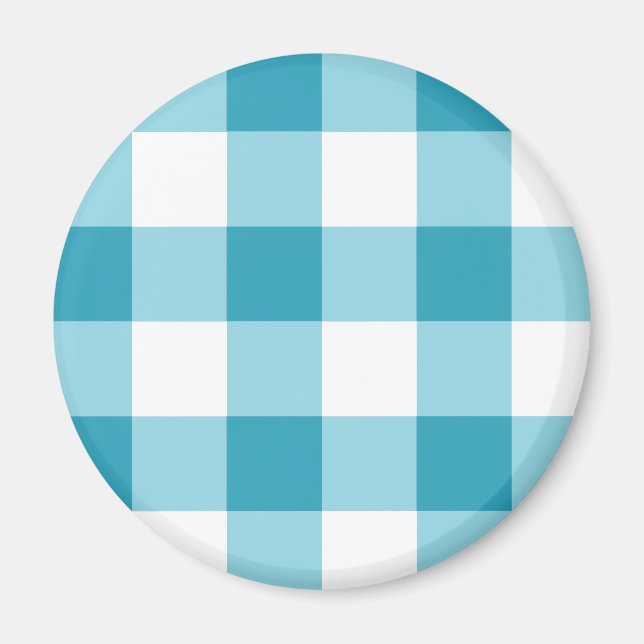 Imã Gingham Pattern (Frente)