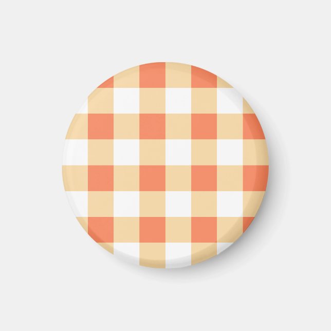 Imã Gingham Pattern (Frente)